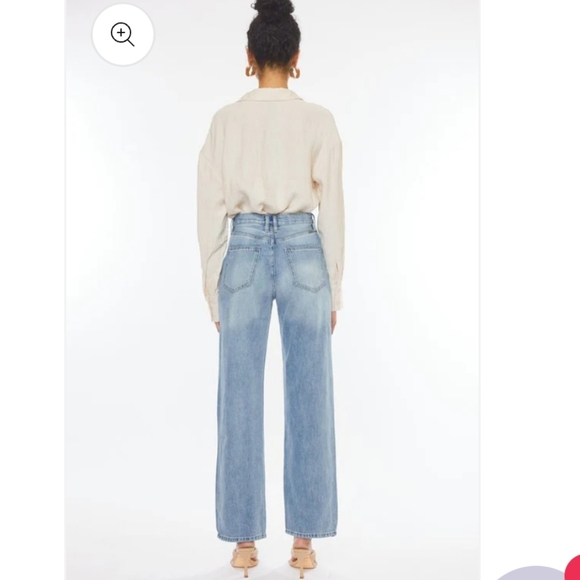 ReV 90s wide leg jeans NWT - Picture 6 of 12